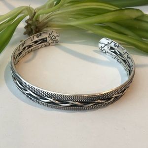 Silver bangle